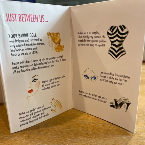 35th Anniversary Barbie original 1959 Barbie & package special edition 1993 - Picture 9 of 12